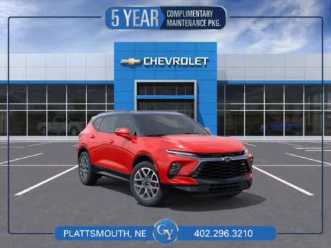 Orange 2025 Chevrolet Blazer RS for sale in Plattsmouth, NE