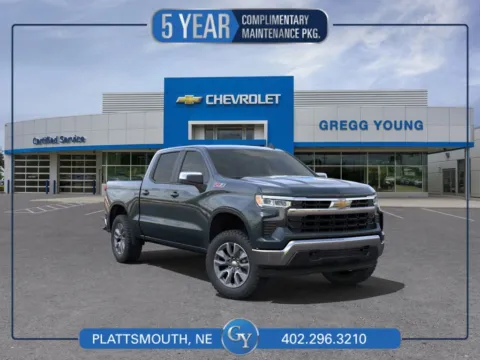 Gray 2025 Chevrolet Silverado 1500 LT for sale in Plattsmouth, NE