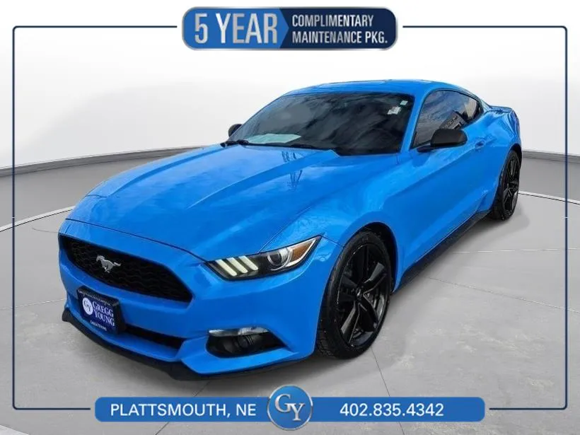 Used 2017 Ford Mustang EcoBoost Premium with VIN 1FA6P8TH9H5214981 for sale in Plattsmouth, NE