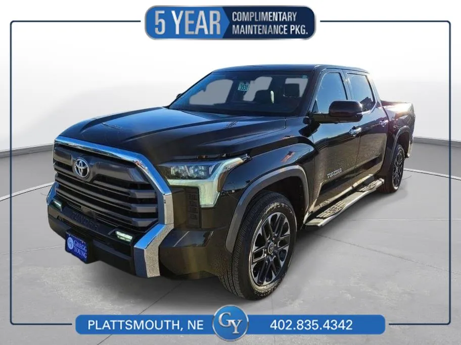 Black 2023 Toyota Tundra Limited for sale in Plattsmouth, NE