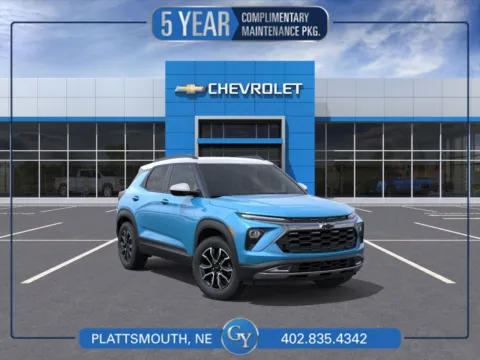 Blue 2025 Chevrolet Trailblazer ACTIV for sale in Plattsmouth, NE