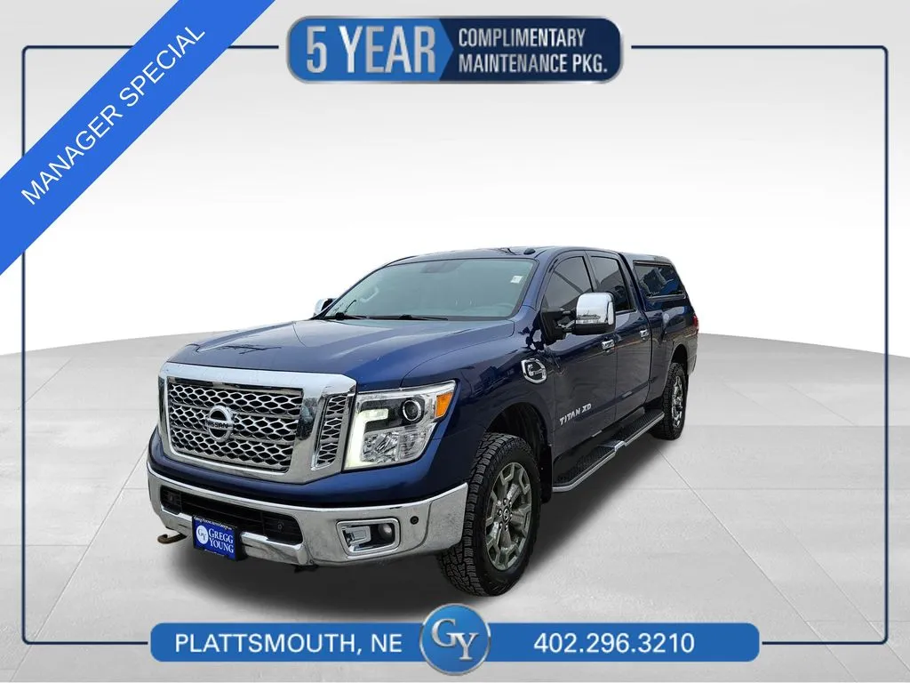 Used 2017 Nissan Titan XD SL with VIN 1N6BA1F40HN536206 for sale in Plattsmouth, NE