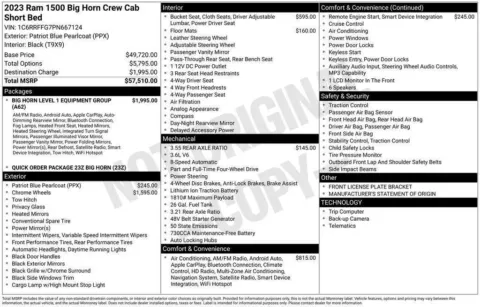 Photos of 2023 Ram 1500 Big Horn for sale in Plattsmouth, NE at Gregg Young Chevrolet Of Plattsmouth