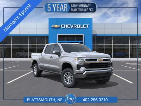 Gray 2026 Chevrolet Silverado 1500 LT for sale in Plattsmouth, NE