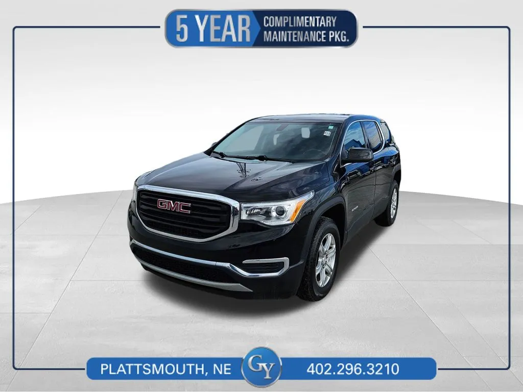 Used 2019 GMC Acadia SLE-1 with VIN 1GKKNRLA4KZ179973 for sale in Plattsmouth, NE