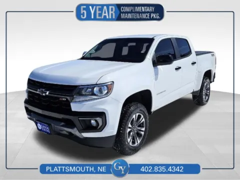 White 2021 Chevrolet Colorado Z71 for sale in Plattsmouth, NE