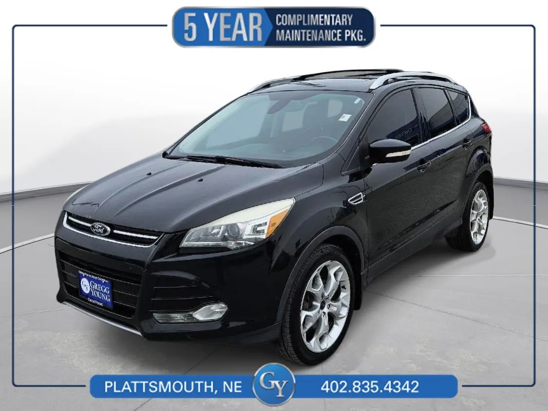 Used 2013 Ford Escape Titanium with VIN 1FMCU9J97DUB46196 for sale in Plattsmouth, NE