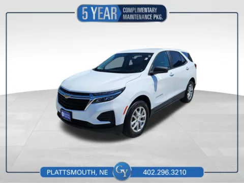 White 2022 Chevrolet Equinox LS for sale in Plattsmouth, NE