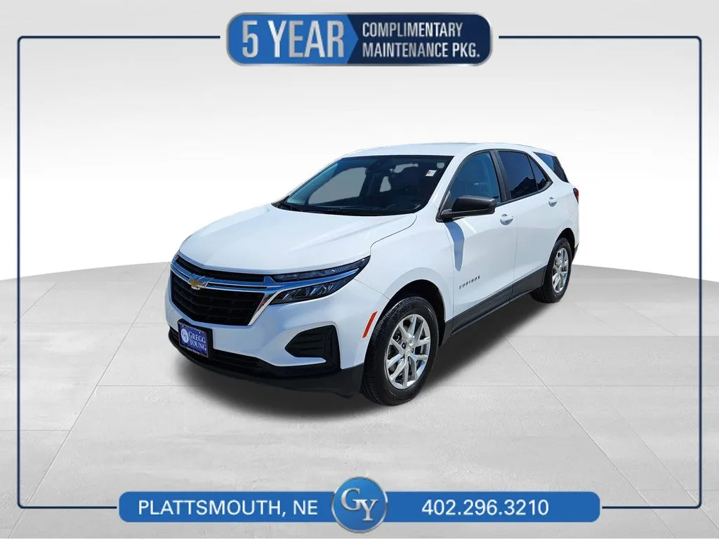 Used 2022 Chevrolet Equinox LS with VIN 2GNAXSEV1N6101232 for sale in Plattsmouth, NE
