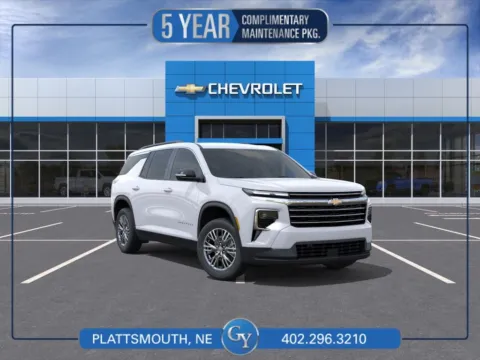 White 2026 Chevrolet Traverse LT for sale in Plattsmouth, NE