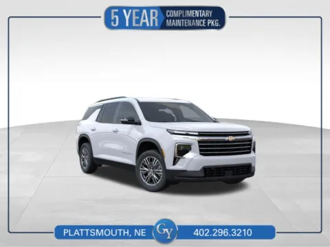 White 2026 Chevrolet Traverse LT for sale in Plattsmouth, NE