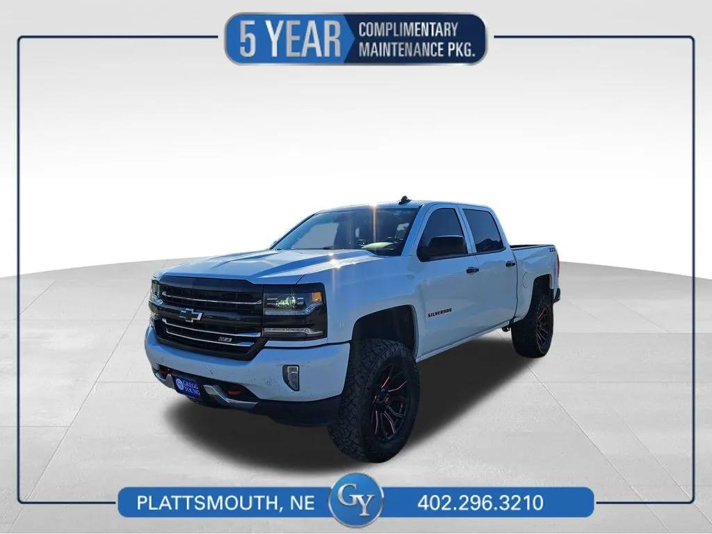 White 2018 Chevrolet Silverado 1500 LTZ for sale in Plattsmouth, NE