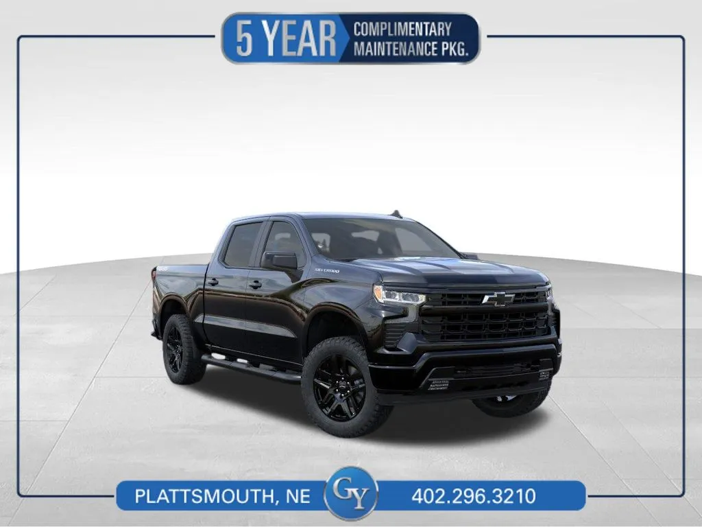 Black 2026 Chevrolet Silverado 1500 RST for sale in Plattsmouth, NE