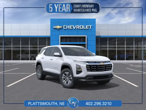 White 2026 Chevrolet Equinox LT for sale in Plattsmouth, NE