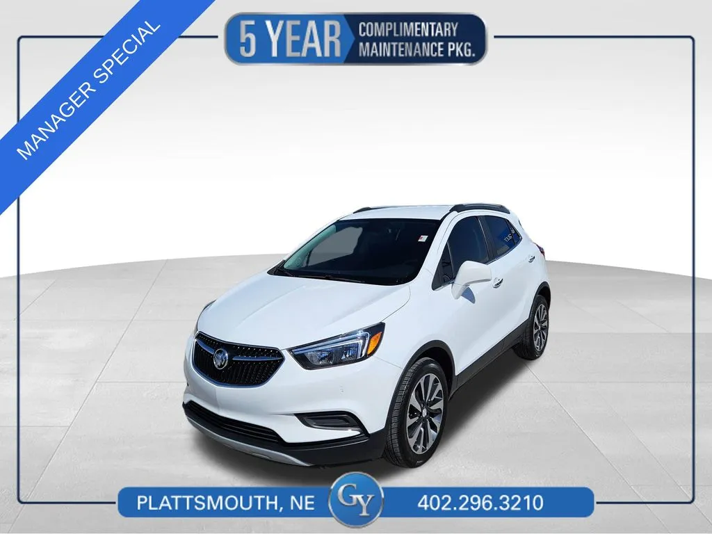 Used 2021 Buick Encore Preferred with VIN KL4CJASB2MB340303 for sale in Plattsmouth, NE