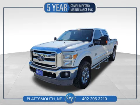White 2013 Ford F-250SD Lariat for sale in Plattsmouth, NE