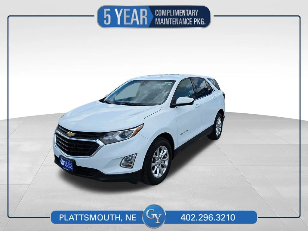 Used 2020 Chevrolet Equinox LT with VIN 2GNAXKEV3L6215830 for sale in Plattsmouth, NE