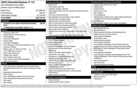 Photos of 2020 Chevrolet Equinox LT for sale in Plattsmouth, NE at Gregg Young Chevrolet Of Plattsmouth