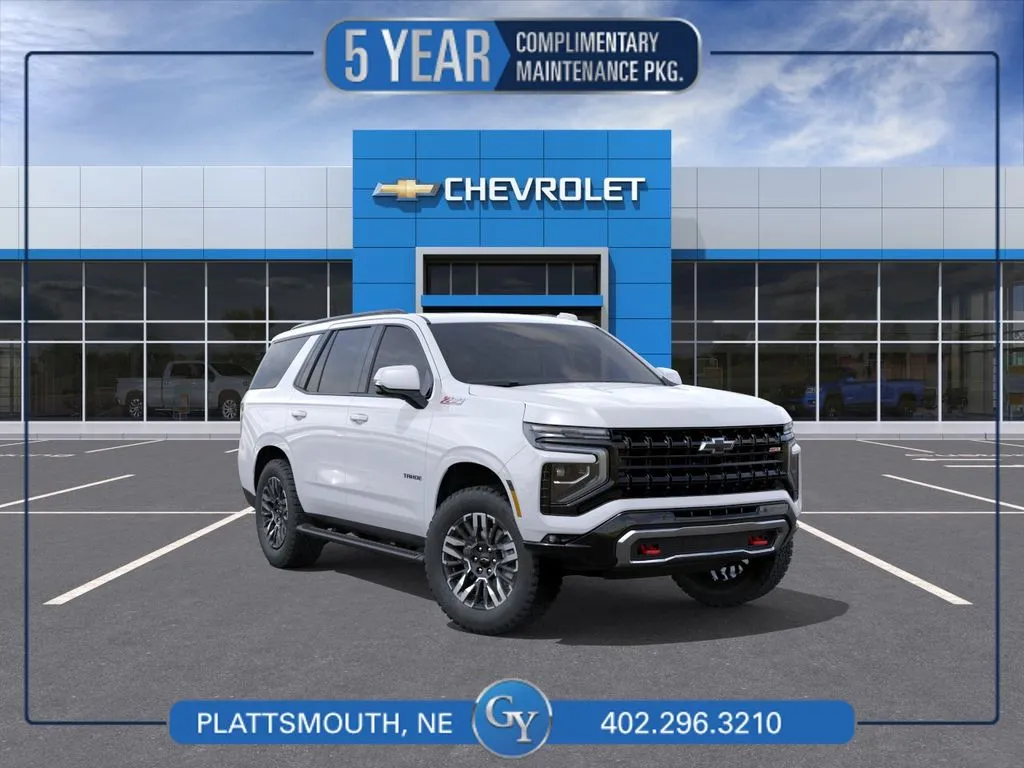 White 2026 Chevrolet Tahoe Z71 for sale in Plattsmouth, NE