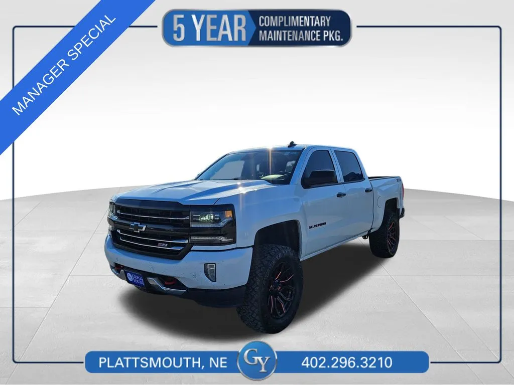 Used 2018 Chevrolet Silverado 1500 LTZ Z71 with VIN 3GCUKSEC7JG321508 for sale in Plattsmouth, NE