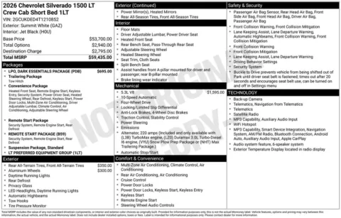Photos of 2026 Chevrolet Silverado 1500 LT for sale in Plattsmouth, NE at Gregg Young Chevrolet Of Plattsmouth