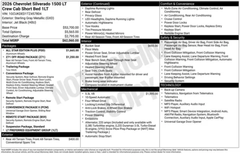 Photos of 2026 Chevrolet Silverado 1500 LT for sale in Plattsmouth, NE at Gregg Young Chevrolet Of Plattsmouth