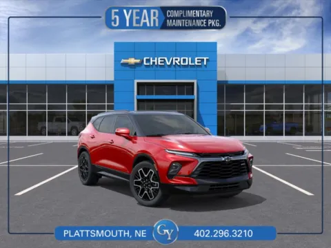 Red 2026 Chevrolet Blazer RS for sale in Plattsmouth, NE
