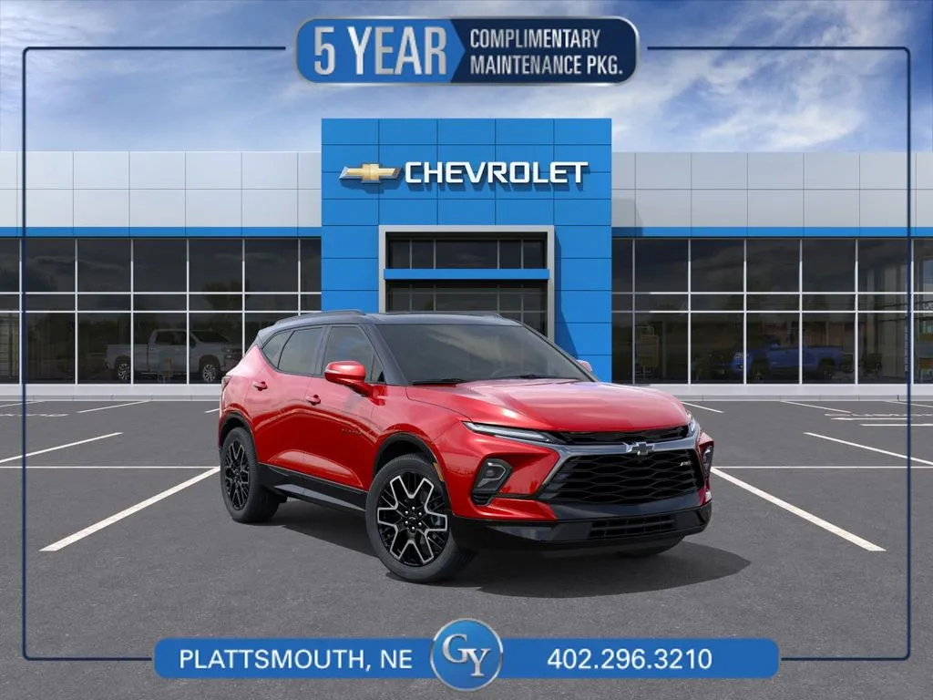 Red 2026 Chevrolet Blazer RS for sale in Plattsmouth, NE