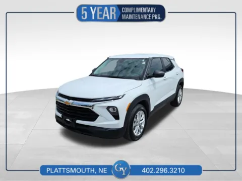 White 2024 Chevrolet TrailBlazer LS for sale in Plattsmouth, NE