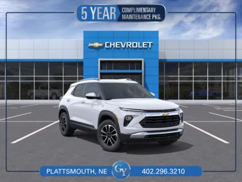 White 2026 Chevrolet TrailBlazer LT for sale in Plattsmouth, NE