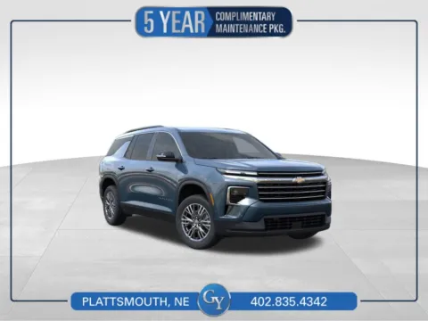 Blue 2025 Chevrolet Traverse LT for sale in Plattsmouth, NE
