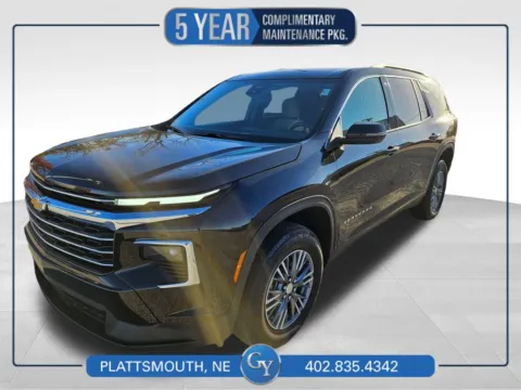 Black 2025 Chevrolet Traverse LT for sale in Plattsmouth, NE