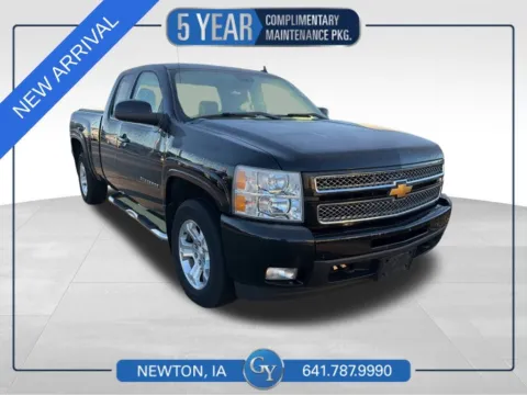 Black 2012 Chevrolet Silverado 1500 LTZ for sale in Newton, IA