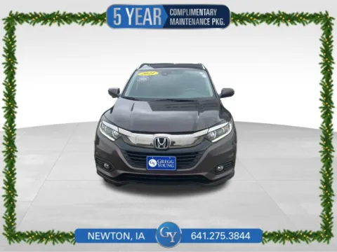 Brown 2021 Honda HR-V EX for sale in Newton, IA