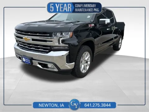 Black 2022 Chevrolet Silverado 1500 LTD LTZ for sale in Newton, IA