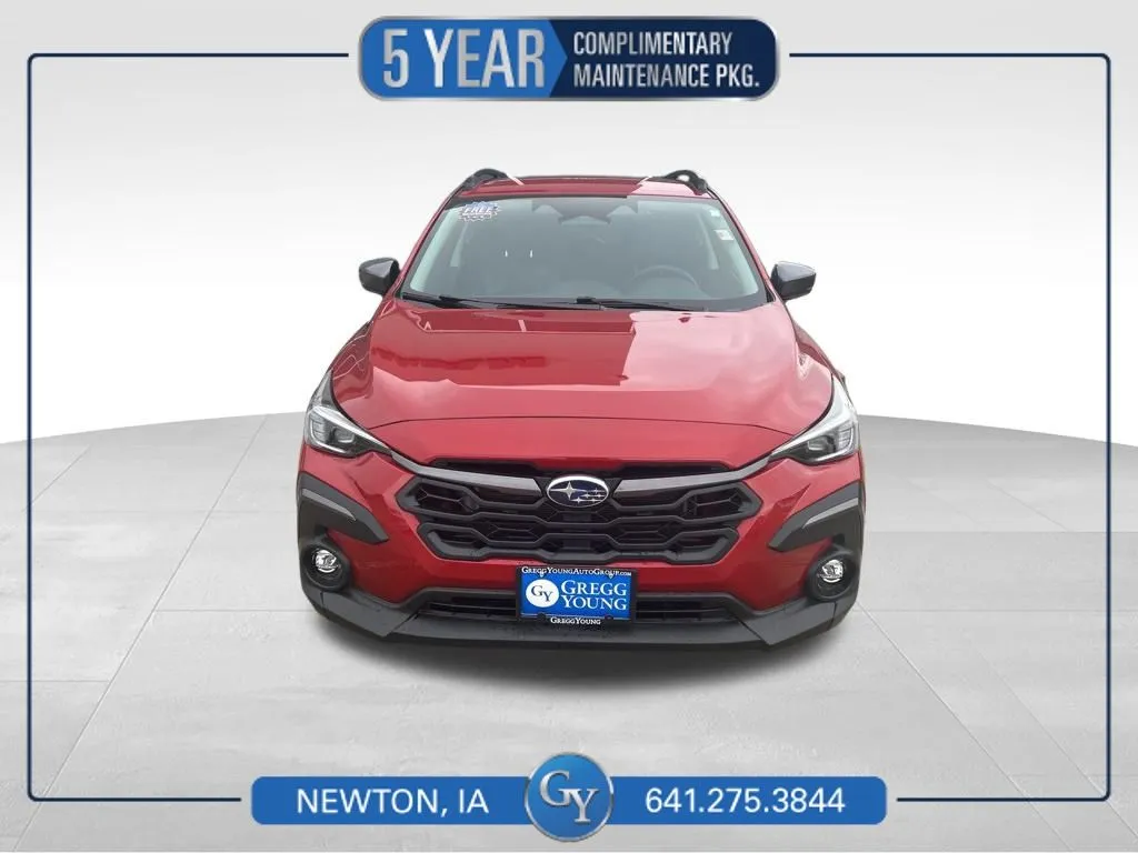 Red 2024 Subaru Crosstrek Limited for sale in Newton, IA