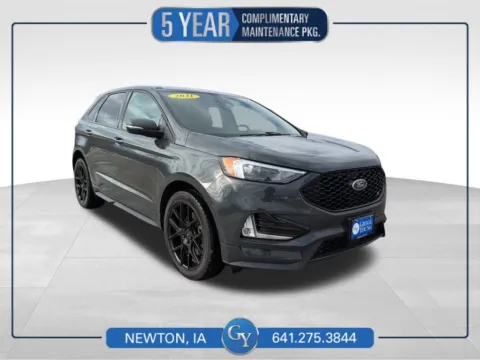 Gray 2021 Ford Edge ST for sale in Newton, IA