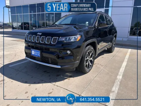 Black 2026 Jeep Compass Limited for sale in Newton, IA