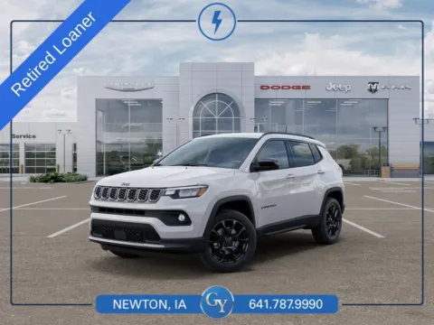 White 2026 Jeep Compass Latitude for sale in Newton, IA