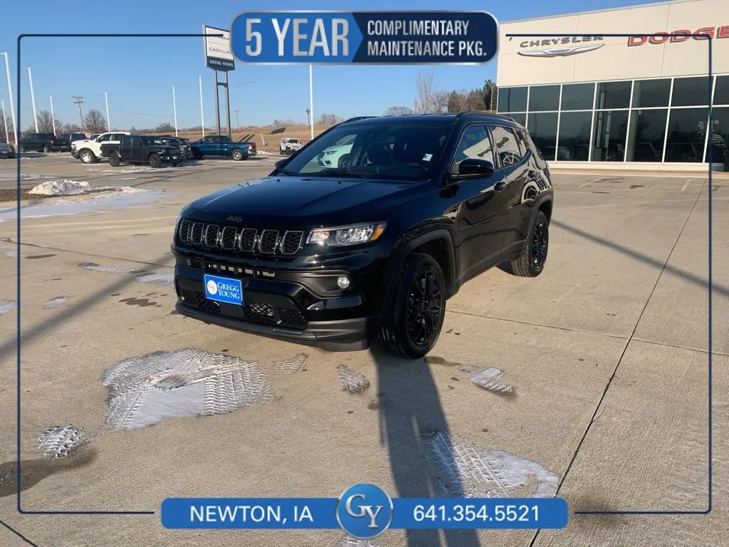 Black 2026 Jeep Compass Latitude for sale in Newton, IA