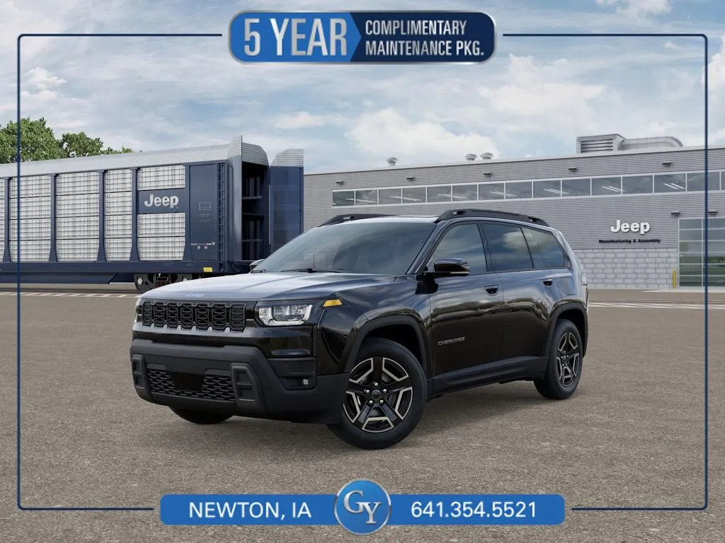 Black 2026 Jeep Cherokee Laredo for sale in Newton, IA