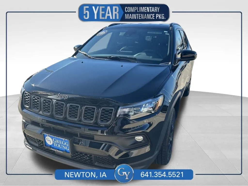 Black 2026 Jeep Compass Latitude for sale in Newton, IA
