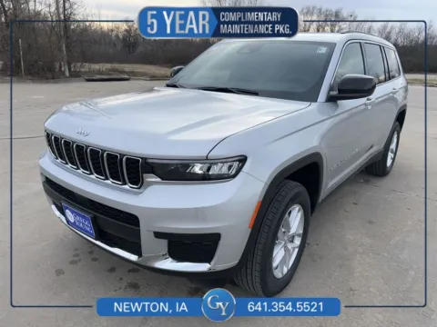 Silver 2026 Jeep Grand Cherokee L Laredo for sale in Newton, IA
