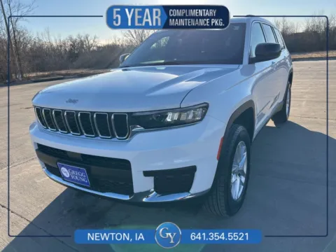 White 2026 Jeep Grand Cherokee L Laredo for sale in Newton, IA