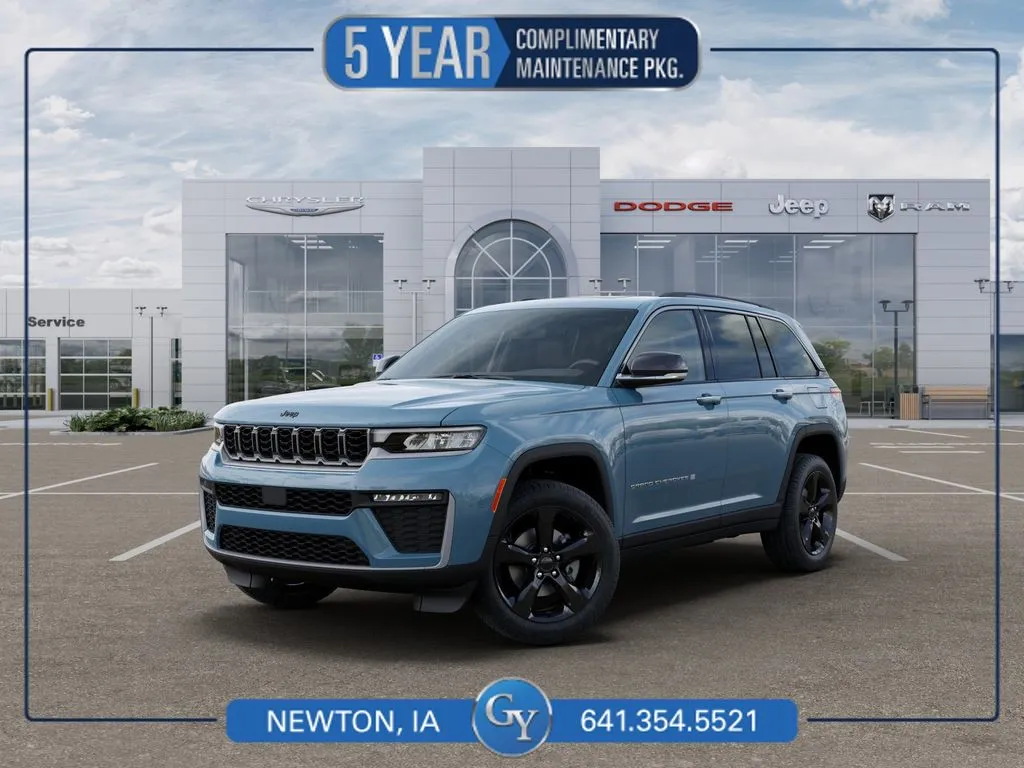 Blue 2026 Jeep Grand Cherokee Limited for sale in Newton, IA