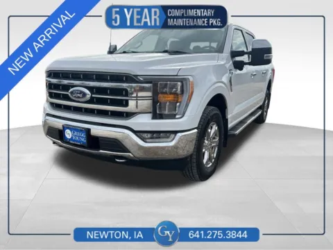 White 2022 Ford F-150 Lariat for sale in Newton, IA