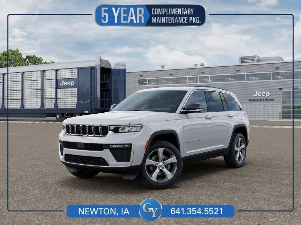 White 2026 Jeep Grand Cherokee Limited for sale in Newton, IA