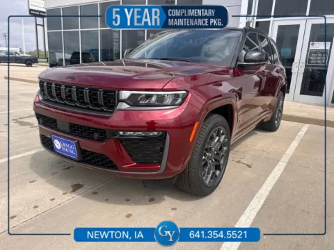 Red 2026 Jeep Grand Cherokee Summit for sale in Newton, IA