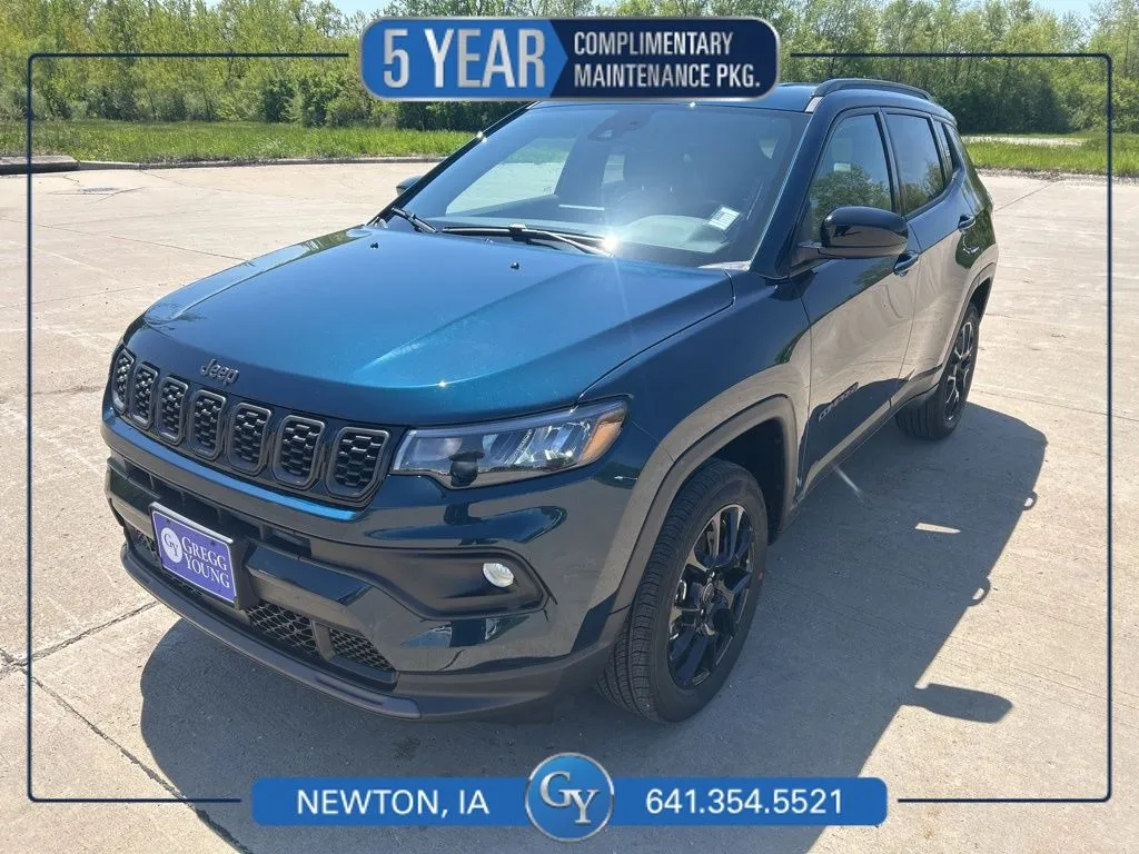 Blue 2026 Jeep Compass Latitude for sale in Newton, IA