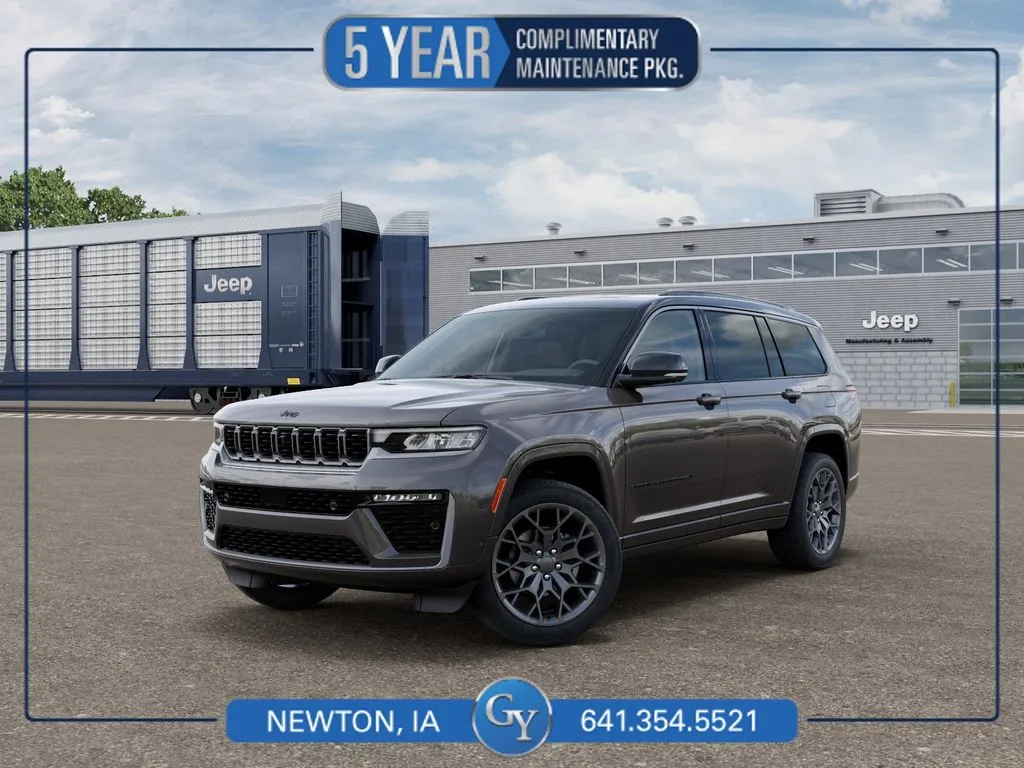 Gray 2026 Jeep Grand Cherokee L Summit for sale in Newton, IA